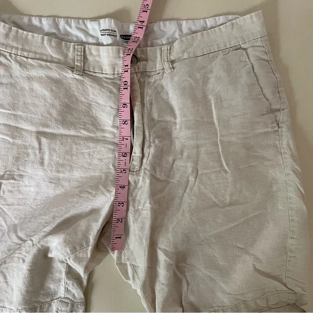 Old Navy Ultimate Slim Linen Shorts